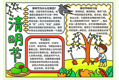 清明节手抄报天团资料群 - 您身边的教育专家天团资料群